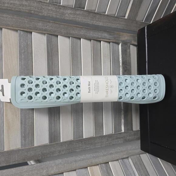 Hydracell Bath Mat Aqua | Threshold | 28x16 - Picture 1 of 9